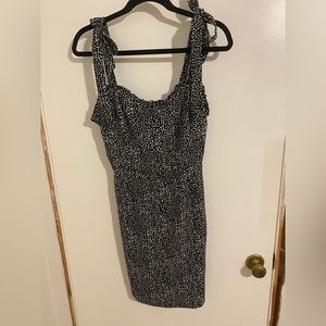 Hudson Gray black polka dot dress. Small.